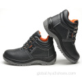 Cement Shoes Hot Selling Cheap Genuine Leather Safety Shoes Factory